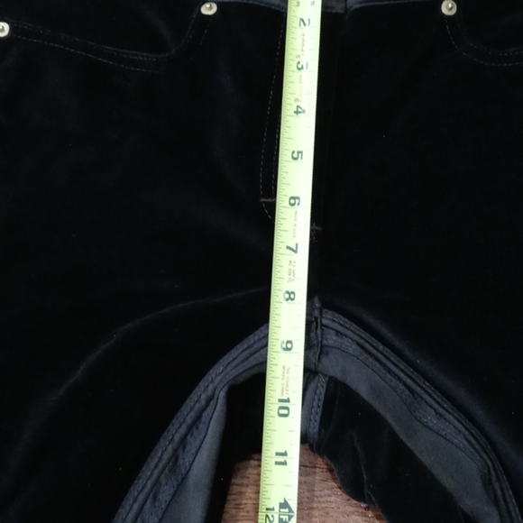 Roberto Cavalli velour & satin short pants - Picture 8 of 11